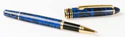 Blue Ineuro Rollerball Engraved Pen