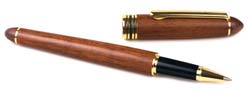 Engraved Wooden Illusion Rollerball Pen
