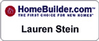Full Color Name Tag For Homebuilder